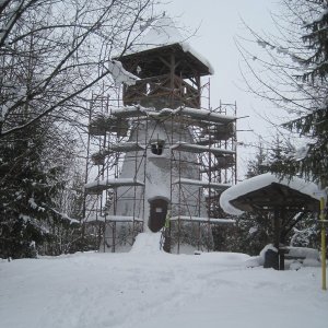 ZdenkaV on the summit of Bobovec (15.1.2026 11:10)