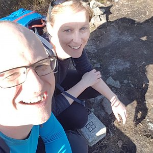 Jarda na vrcholu Malý Smrk (14.4.2022 16:23)