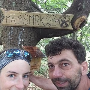 Babunka159 na vrcholu Malý Smrk (17.6.2018 14:30)