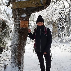 IG na vrcholu Malý Smrk (3.1.2021 10:34)