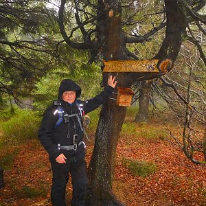 cz7pka na vrcholu Malý Smrk (24.11.2018 10:57)