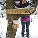 BarůůŠ Heczková na vrcholu Malý Smrk (12.2.2019 13:19)