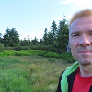Divočák on the summit of Malý Děd (14.7.2025 6:58)