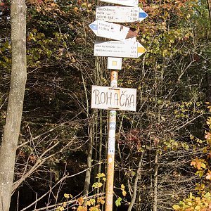 Ľuboš na vrcholu Roháčka 