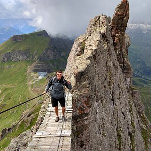 Jiří Králík na vrcholu Mesola (10.7.2018 13:46)