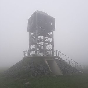 daniel ševčík na vrcholu Veselský kopec (23.10.2022 10:15)