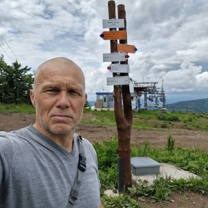 Rastislav Biarinec on the summit of Skalka (9.6.2024 13:36)
