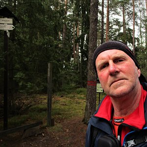 Michal Kříž na vrcholu Kostelec  (25.3.2023 10:57)