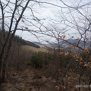 Juditka na vrcholu Vlčina SV (27.3.2021 0:00)