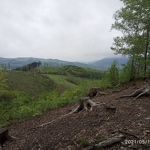 Juditka na vrcholu Na Stašku SV (14.5.2021)