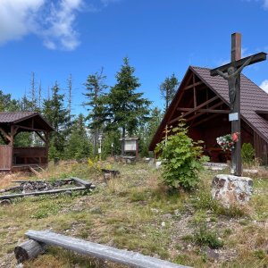 René Arendacký na vrcholu Smrekovica (27.7.2023 10:46)