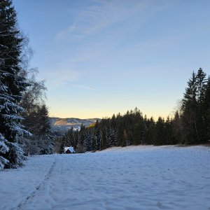 Marcela Kubíčková on the summit of Kudlačena Z1 (30.11.2025 8:10)