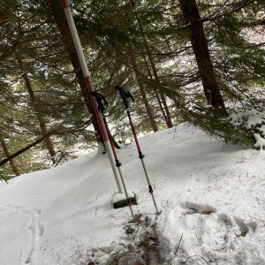 Radka D na vrcholu Jeseníková (4.1.2026 12:52)