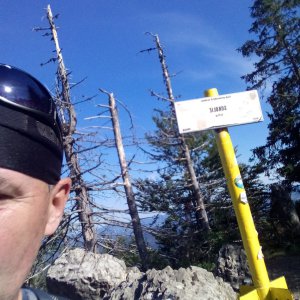 Li Be on the summit of Sokolie (5.9.2023 16:10)