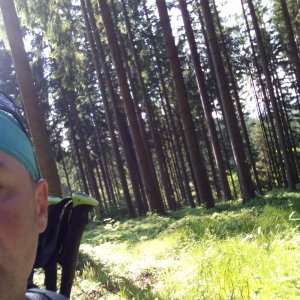 Li Be na vrcholu Gruník (19.6.2023 7:52)