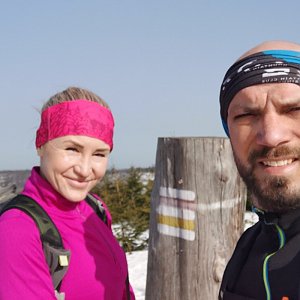 Tomík na vrcholu Magura (25.2.2021 11:17)