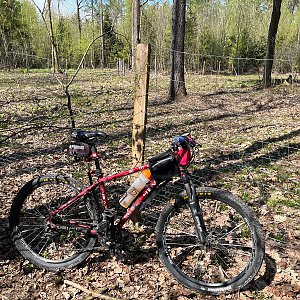 Radka D na vrcholu Místecký les (23.4.2023 12:36)