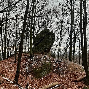 ZdenkaV on the summit of Castle (21.11.2022 13:06)