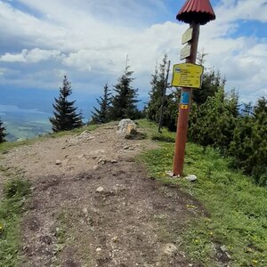 Jozef Farkaš on the summit of Babky (1.6.2024 13:44)
