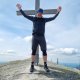 Josef Trajer on peak Trojmezná