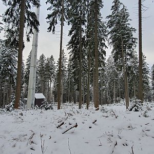 TP on the summit of Dvorský vrch (11.12.2022 12:07)