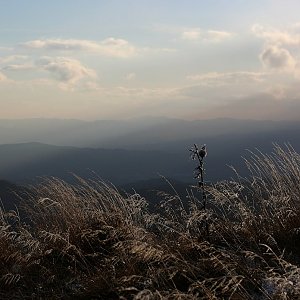 Bouřka na vrcholu Kozí chrbát (30.10.2016 15:32)