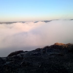 Horalka Anička on the summit of Velký vrch (9.10.2021)