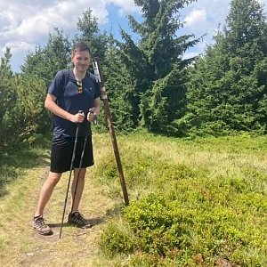 KonyCz na vrcholu Kubínska hoľa (28.7.2022 13:00)