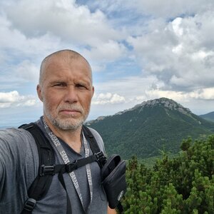 Rastislav Biarinec on the summit of Ostrá (21.7.2024 11:34)