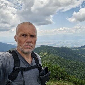 Rastislav Biarinec on the summit of Ostrá (21.7.2024 12:26)