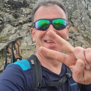 Josef Trajer na vrcholu Pico Grande (13.6.2025 13:20)