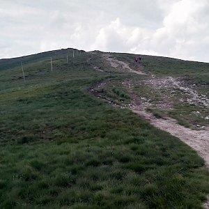 Anna na vrcholu Poľana  (5.7.2021)