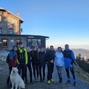 VESY on the summit of Šerák (9.11.2024 14:34)