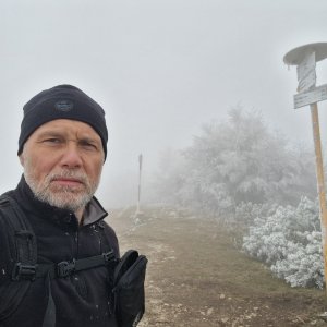Rastislav Biarinec on the summit of Reváň (17.11.2024 12:01)