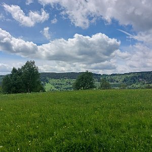 Cyklista 73 na vrcholu Stráž (21.5.2022 12:46)