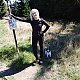 Ilona Mušálková na vrcholu Veľký Javorník Z
