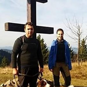 Kristián Lecián na vrcholu Veľký Javorník Z (17.11.2019 12:30)