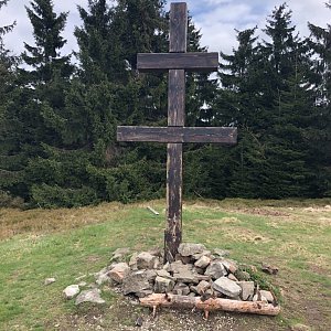 ZdenekCahlik na vrcholu Veľký Javorník Z (4.5.2019 12:38)