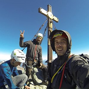 Mikeš na vrcholu Grossglockner (29.9.2018 11:00)