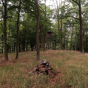 Bouřka na vrcholu Týčský vrch (10.9.2022 15:52)