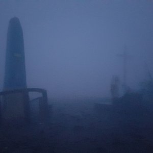 michal čech na vrcholu Hoverla (22.5.2019 4:59)