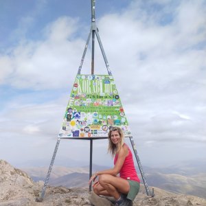 Zuzana Rožková na vrcholu Velký Korab (10.9.2025 12:19)