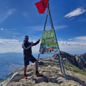 Blazik5 na vrcholu Velký Korab (1.7.2025 15:45)