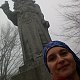 Jana Bartošová na vrcholu Radegast - Z vrchol I