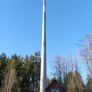 Petra na vrcholu Pastviště (22.2.2021 16:17)