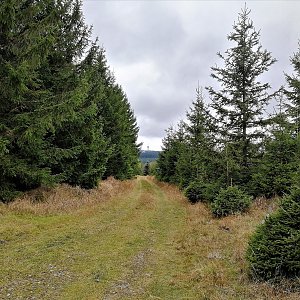 Vladimír Grančay na vrcholu Loučná - J vrchol (27.10.2018 14:15)
