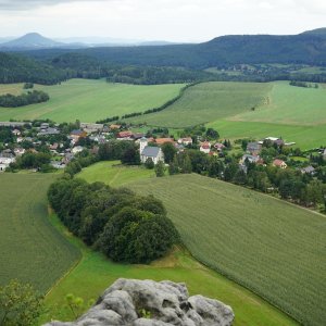 Pepa Š. on the summit of Papststein (25.8.2024 13:10)