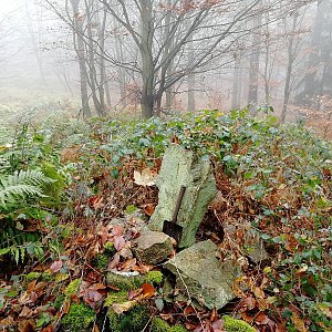 Vladimír Grančay na vrcholu Chrášťanský vrch (13.11.2021 11:25)