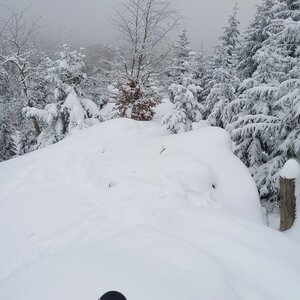 Nojby on the summit of Skalka (5.12.2023 14:03)