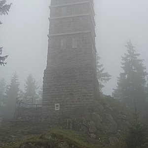 Tomáš Pup on the summit of Pajndl JV (10.9.2022 10:17)
